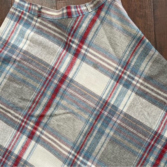 Vintage flannel wool blend skirt (size XS/S) brand: Changing Scene made in Japan - Picture 11 of 13